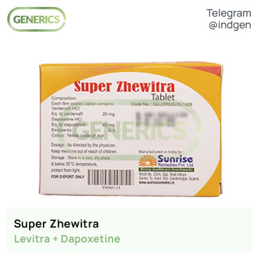 Левітра SUPER ZHEWITRA купити ціна відгуки інструкції
