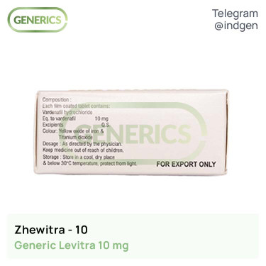 Левітра ZHEWITRA 10 купити ціна відгуки інструкції
