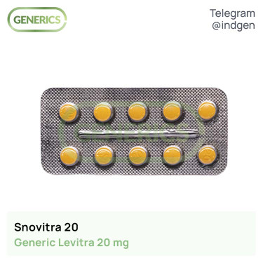 Левітра SNOVITRA 20 купити ціна відгуки інструкції
