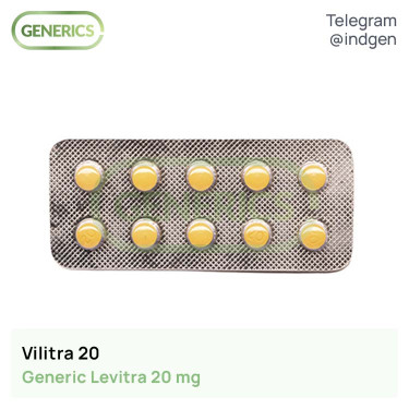 Левітра VILITRA 20 купити ціна відгуки інструкції