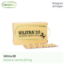 Левітра VILITRA 20 купити ціна відгуки інструкції