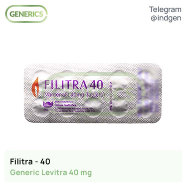 Левітра FILITRA 40 купити ціна відгуки інструкції