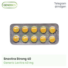 Левітра SNOVITRA STRONG 40 купити ціна відгуки інструкції