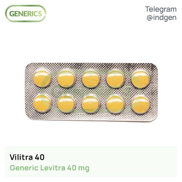 Левітра VILITRA 40 купити ціна відгуки інструкції