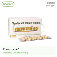 Левітра ZHEWITRA 40 купити ціна відгуки інструкції