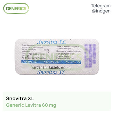 Левітра SNOVITRA XL 60 купити ціна відгуки інструкції