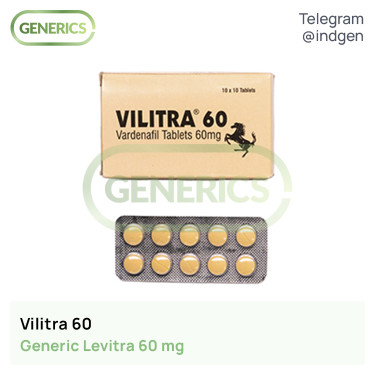 Левітра VILITRA 60 купити ціна відгуки інструкції