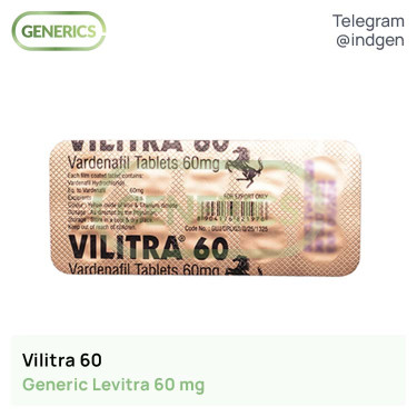 Левітра VILITRA 60 купити ціна відгуки інструкції