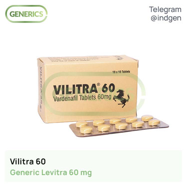 Левітра VILITRA 60 купити ціна відгуки інструкції