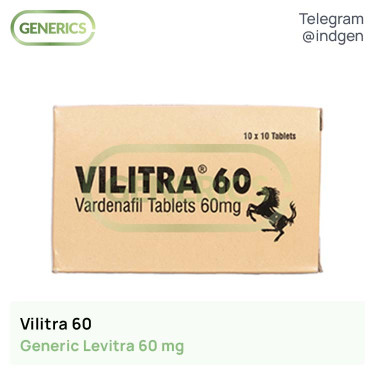 Левітра VILITRA 60 купити ціна відгуки інструкції