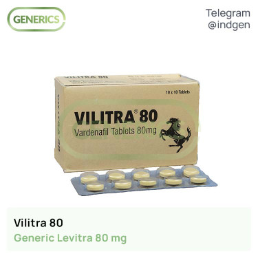 Левітра VILITRA 80 купити ціна відгуки інструкції