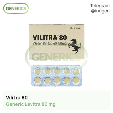 Левітра VILITRA 80 купити ціна відгуки інструкції