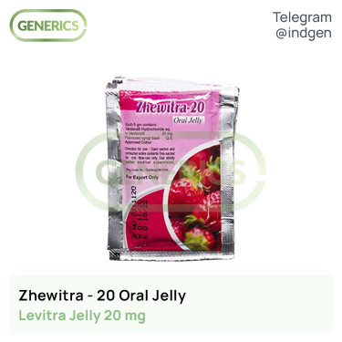 Левітра ZHEWITRA ORAL JELLY 20 купити ціна відгуки інструкції