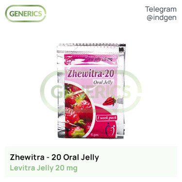 Левітра ZHEWITRA ORAL JELLY 20 купити ціна відгуки інструкції