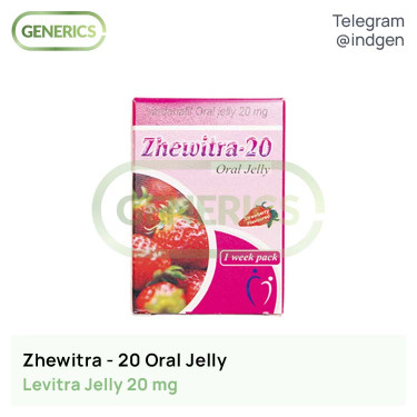 Левітра ZHEWITRA ORAL JELLY 20 купити ціна відгуки інструкції