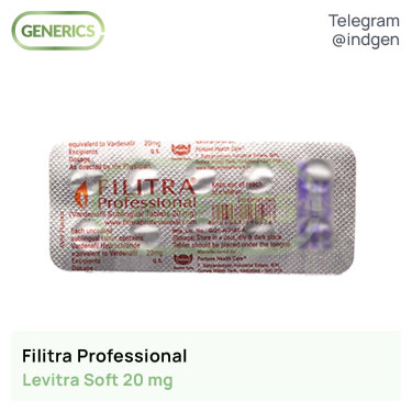 Левітра FILITRA PROFESSIONAL купити ціна відгуки інструкції