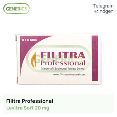 Левітра FILITRA PROFESSIONAL купити ціна відгуки інструкції