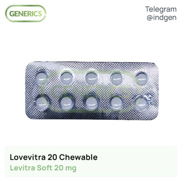 Левитра LOVEVITRA 20 CHEWABLE купить цена отзывы инструкции