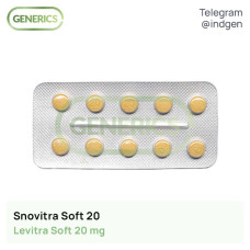 Левітра SNOVITRA SOFT 20 купити ціна відгуки інструкції