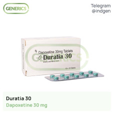 Дапоксетин DURATIA 30 купити ціна відгуки інструкції