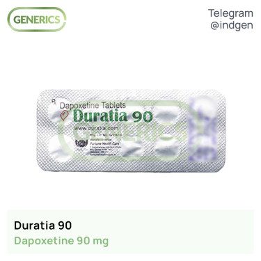 Дапоксетин DURATIA 90 купити ціна відгуки інструкції