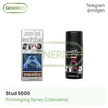 Спрей STUD 5000 (Лідокаїн) купити ціна відгуки інструкції