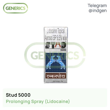 Спрей STUD 5000 (Лідокаїн) купити ціна відгуки інструкції