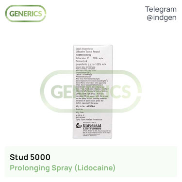 Лідокаїн STUD 5000 (Спрей) купити ціна відгуки інструкції