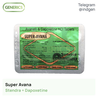 Стендра SUPER AVANA купити ціна відгуки інструкції