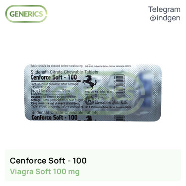 Виагра CENFORCE SOFT 100 купити ціна відгуки інструкції