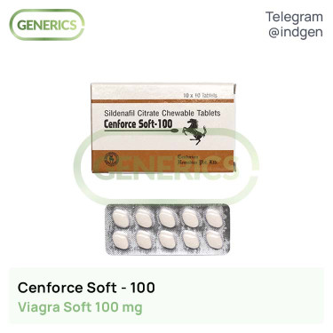 Виагра CENFORCE SOFT 100 купити ціна відгуки інструкції