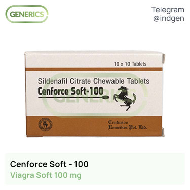 Виагра CENFORCE SOFT 100 купити ціна відгуки інструкції