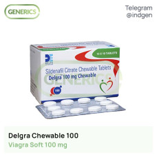 Віагра DELGRA CHEWABLE 100 купити ціна відгуки інструкції