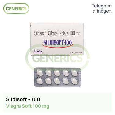 Віагра SILDISOFT 100 купити ціна відгуки інструкції
