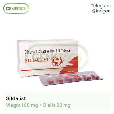 Віагра Сіаліс SILDALIST купити ціна відгуки інструкції