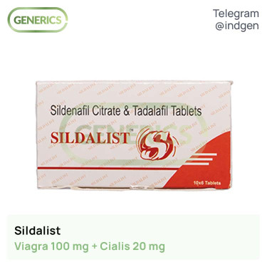 Віагра Сіаліс SILDALIST купити ціна відгуки інструкції