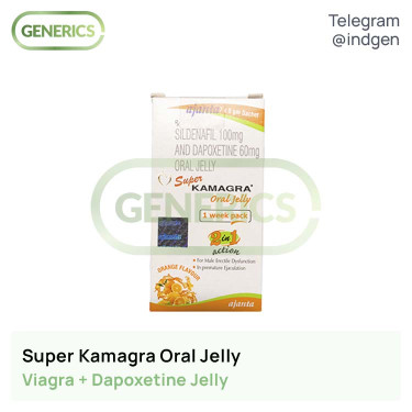 Віагра SUPER KAMAGRA ORAL JELLY купити ціна відгуки інструкції