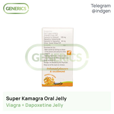 Віагра SUPER KAMAGRA ORAL JELLY купити ціна відгуки інструкції