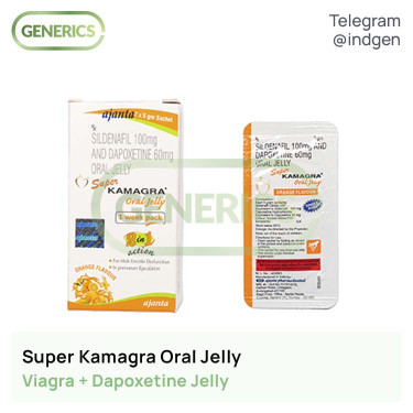 Віагра SUPER KAMAGRA ORAL JELLY купити ціна відгуки інструкції