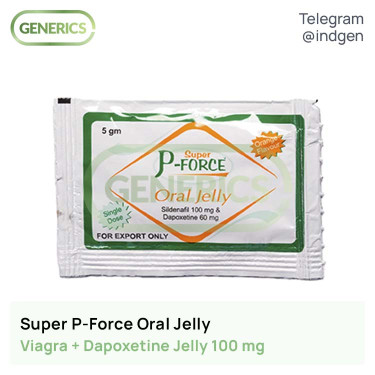Віагра SUPER P-FORCE ORAL JELLY купити ціна відгуки інструкції