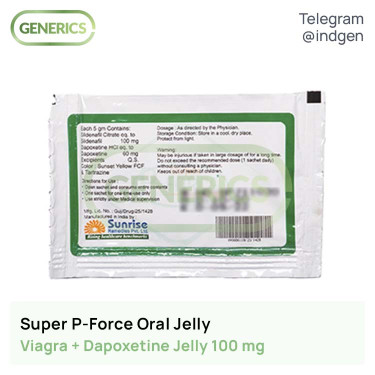 Віагра SUPER P-FORCE ORAL JELLY купити ціна відгуки інструкції