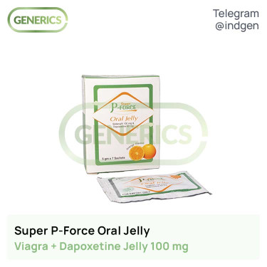 Віагра SUPER P-FORCE ORAL JELLY купити ціна відгуки інструкції
