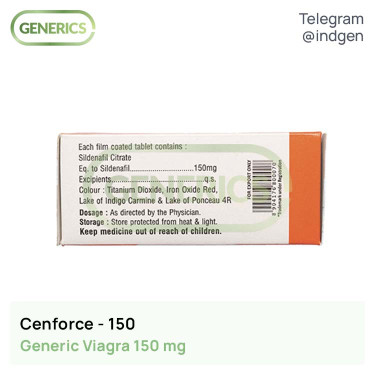 Віагра CENFORCE 150 купити ціна відгуки інструкції