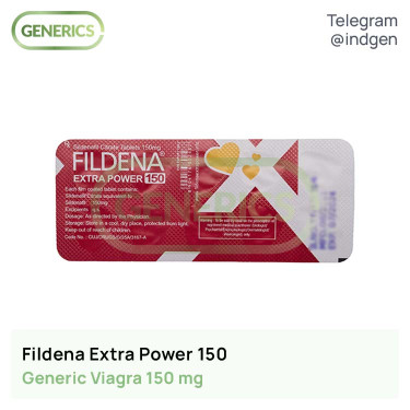 Віагра FILDENA EXTRA POWER 150 купити ціна відгуки інструкції