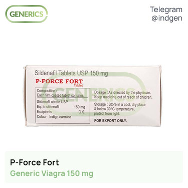 Віагра P-FORCE FORT 150 купити ціна відгуки інструкції