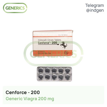 Віагра CENFORCE 200 купити ціна відгуки інструкції