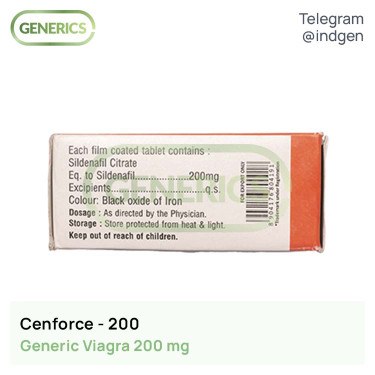 Віагра CENFORCE 200 купити ціна відгуки інструкції