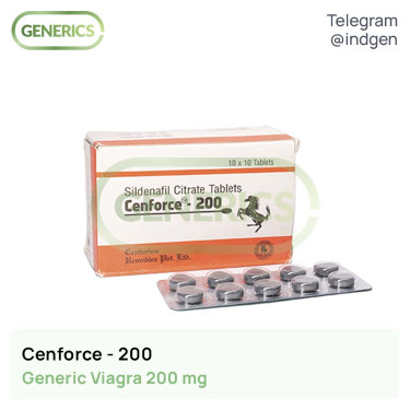 Віагра CENFORCE 200 купити ціна відгуки інструкції