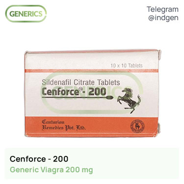 Віагра CENFORCE 200 купити ціна відгуки інструкції