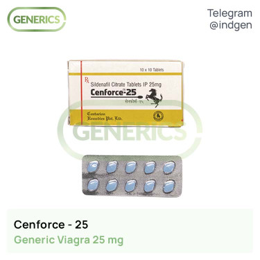 Віагра CENFORCE 25 купити ціна відгуки інструкції